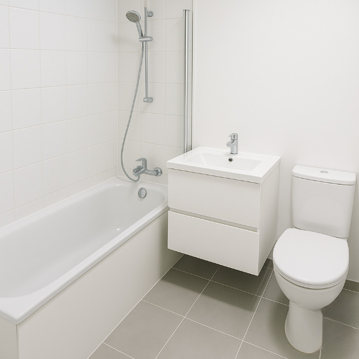 Après rénovation salle de bain
