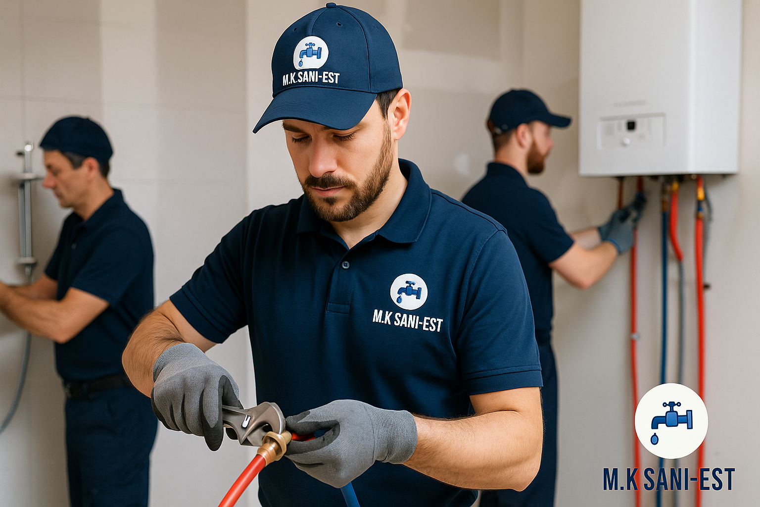 Artisans SANI-EST en intervention